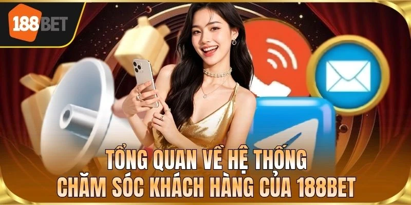 Tổng quan về hệ thống chăm sóc khách hàng của 188BET